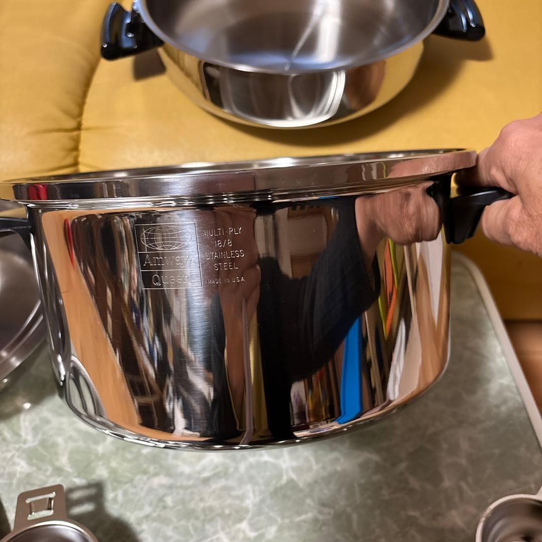 美寿です。未使用アムウェイ6ℓシチューパンセット、