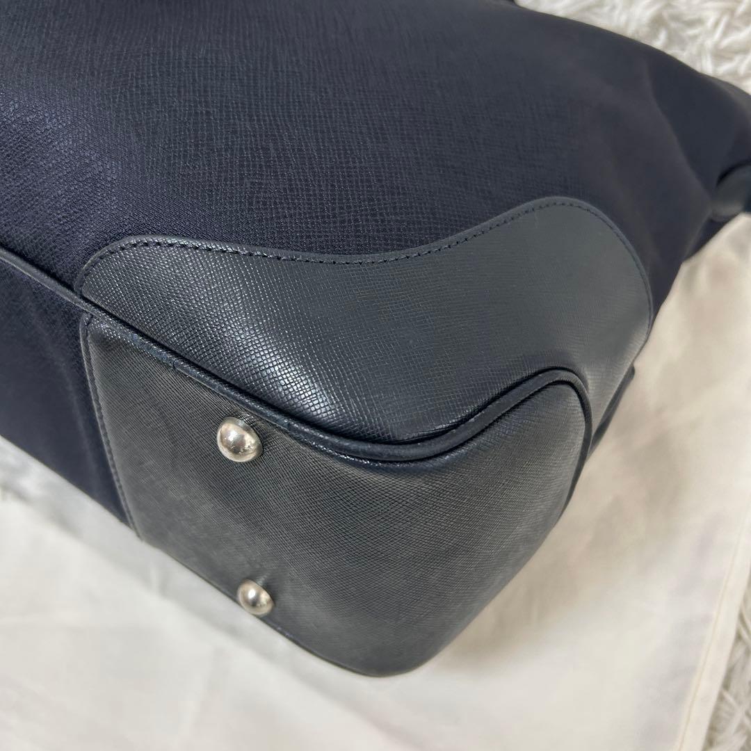 ⭐️美品⭐️ペッレモルビダ キャピターノ 2way ビジネスバッグ トート 紺