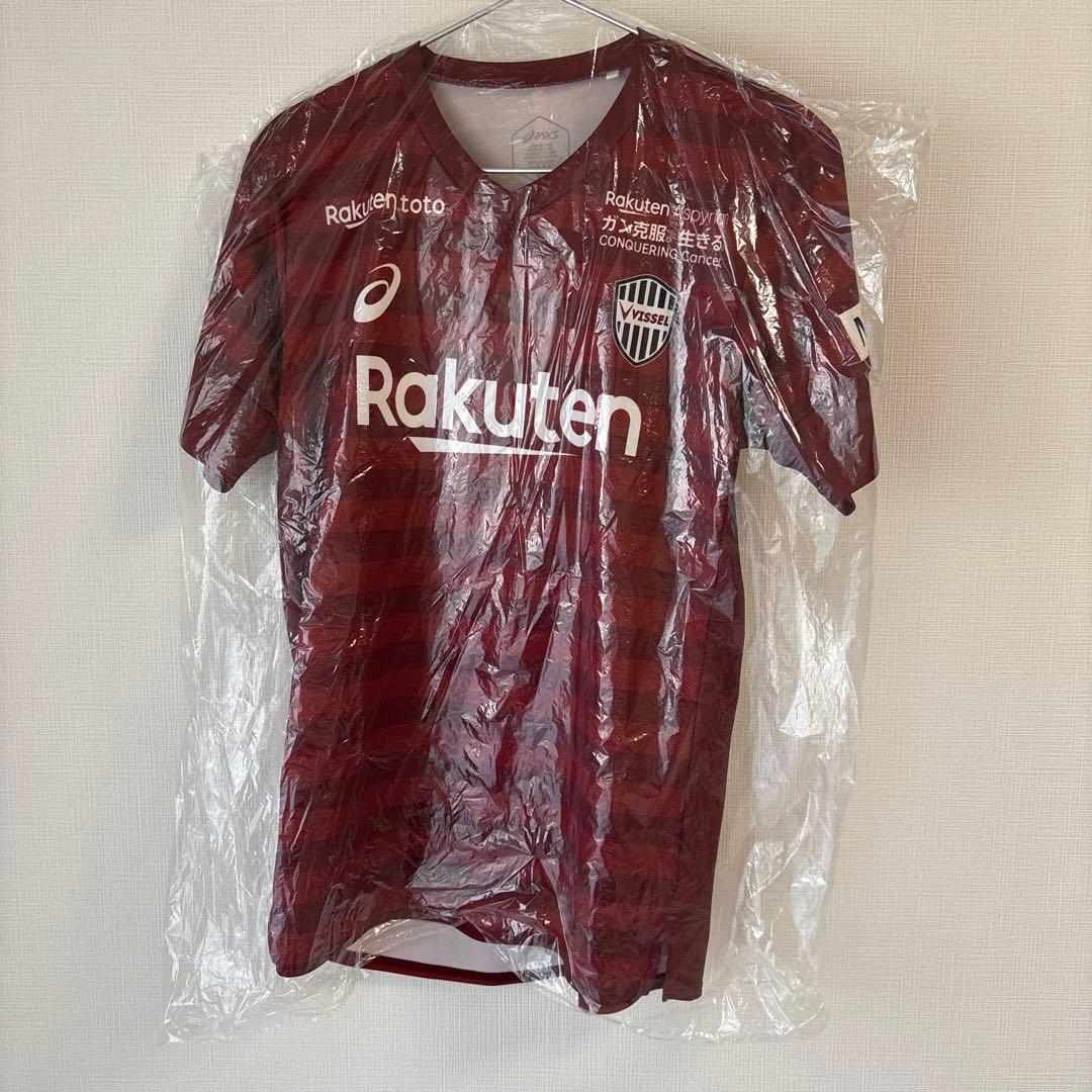 ヴィッセル神戸　2019ホーム A.イニエスタ 直筆サイン入りユニフォーム