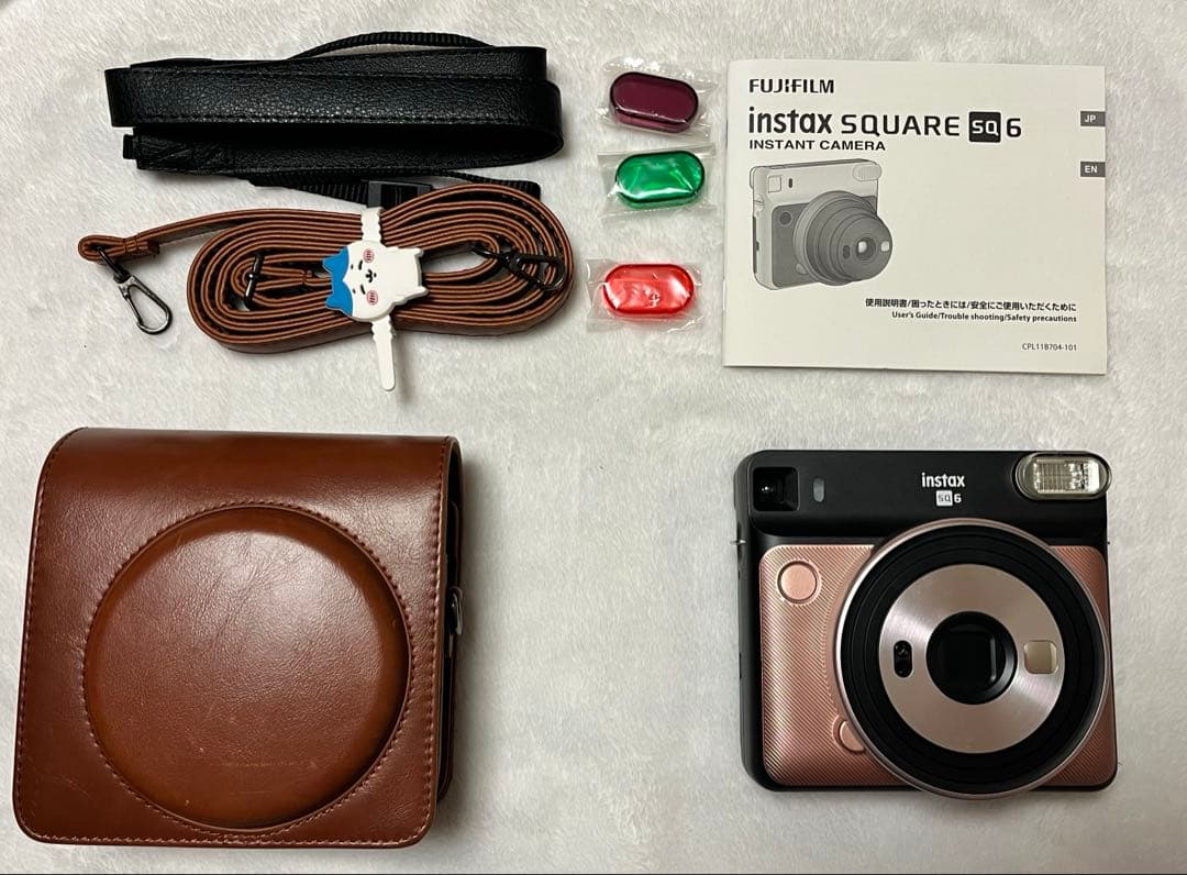 instax SQUARE SQ6 FUJIFILM 本体・付属品・ケース