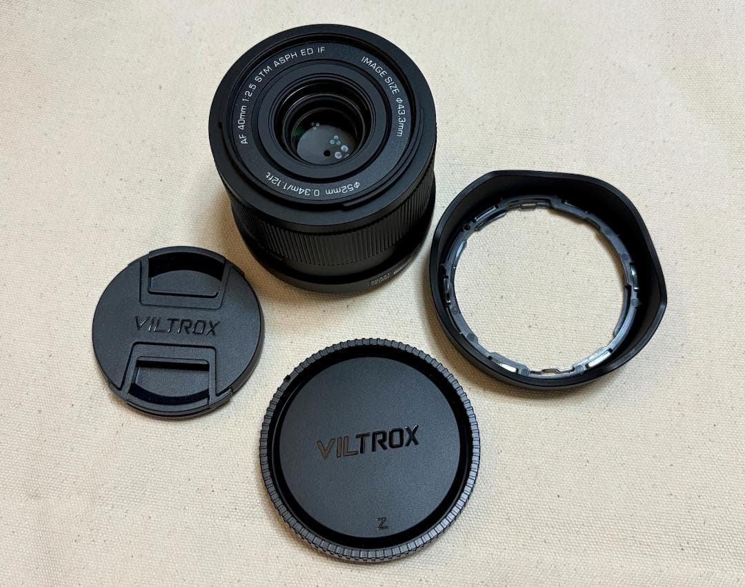 レンズ(単焦点) Viltrox AF 40mm F2.5 Z