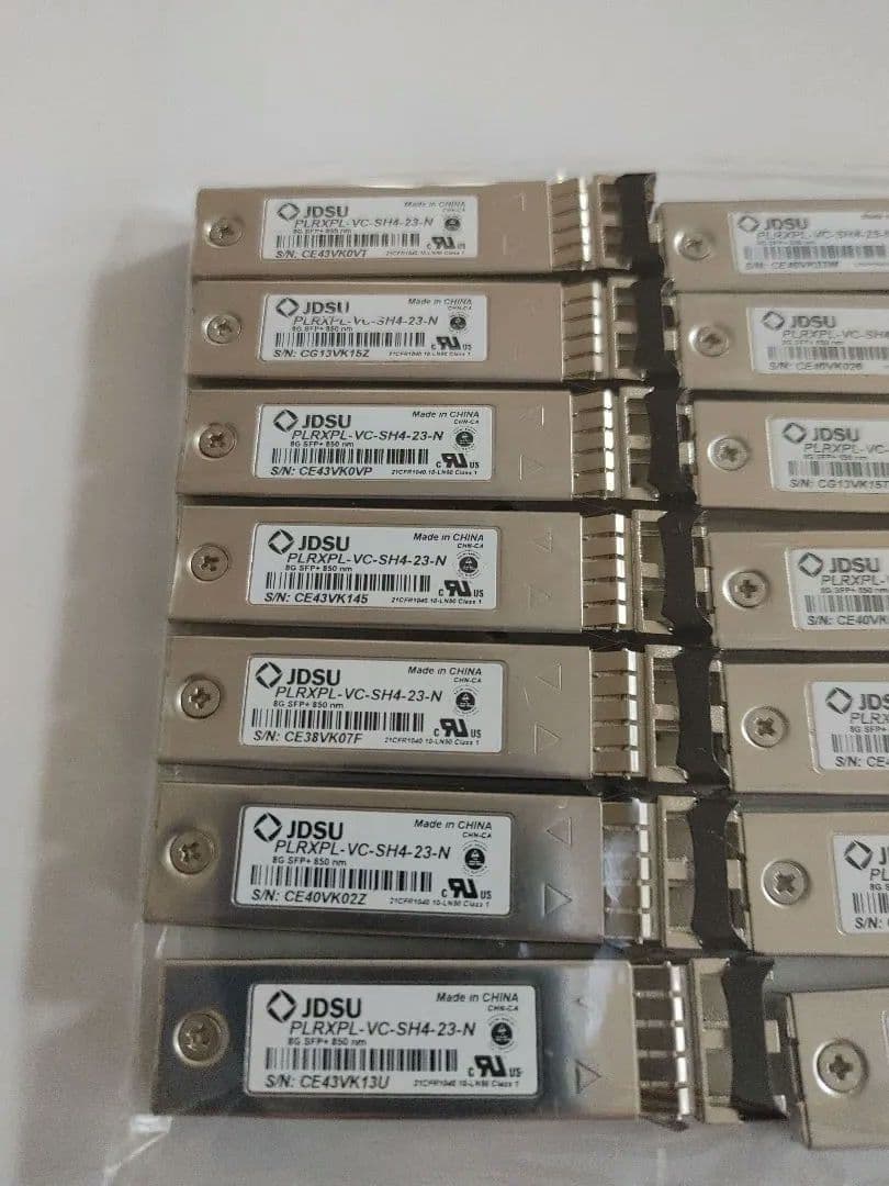 【20個セット】JDSU 8G SFP+ PLRXPL-VC-SH4-23-N