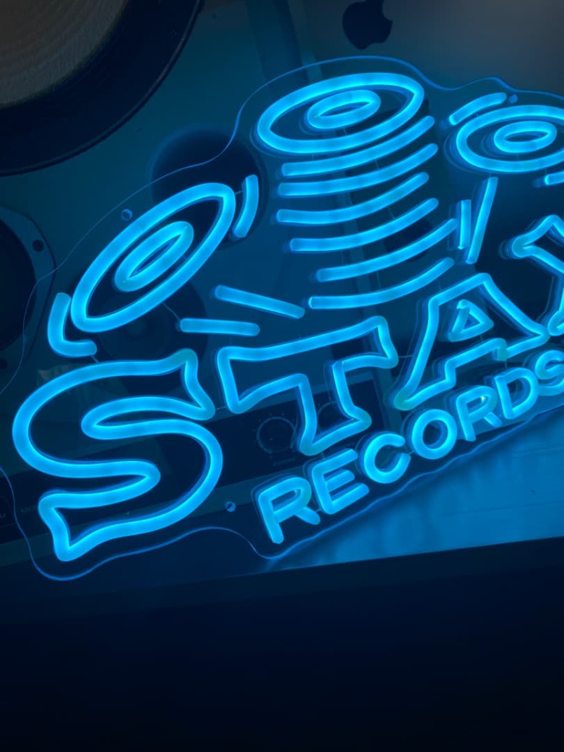 レア！プロトタイプ STAX RECORDS ネオンサイン