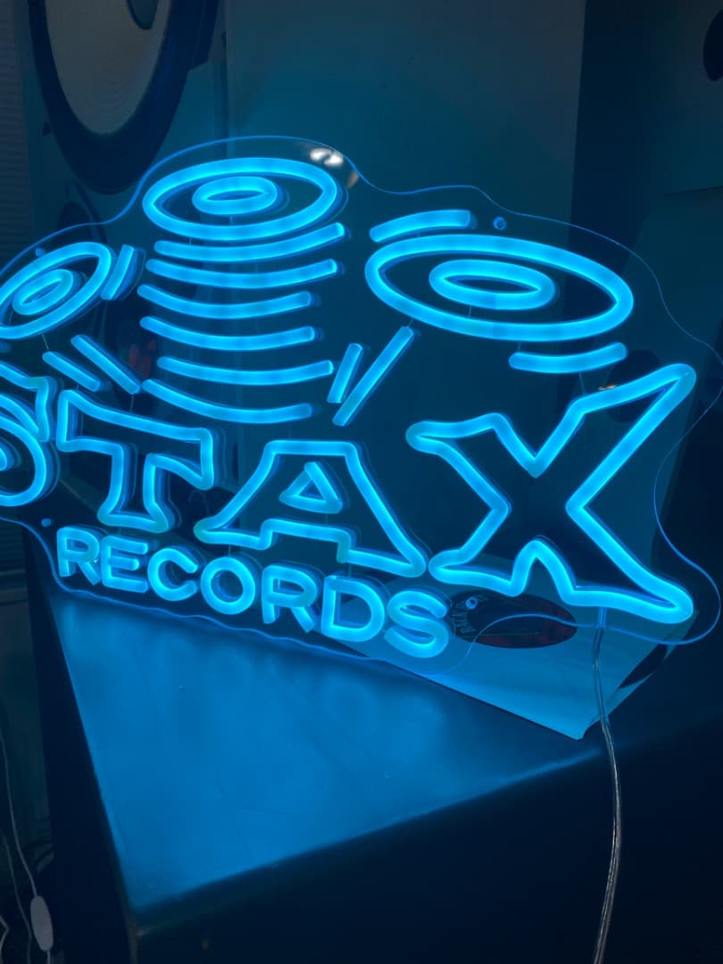 レア！プロトタイプ STAX RECORDS ネオンサイン