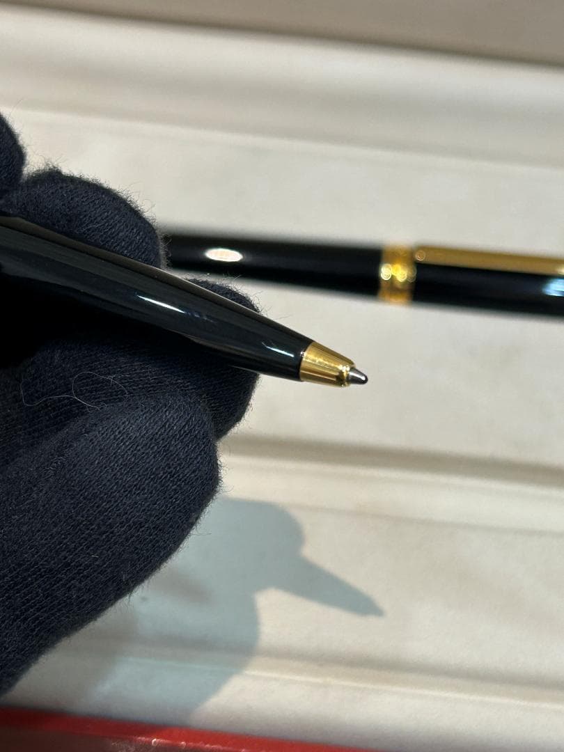 S.T.Dupont エステーデュポン 14K 万年筆 ボールペン セット 美品