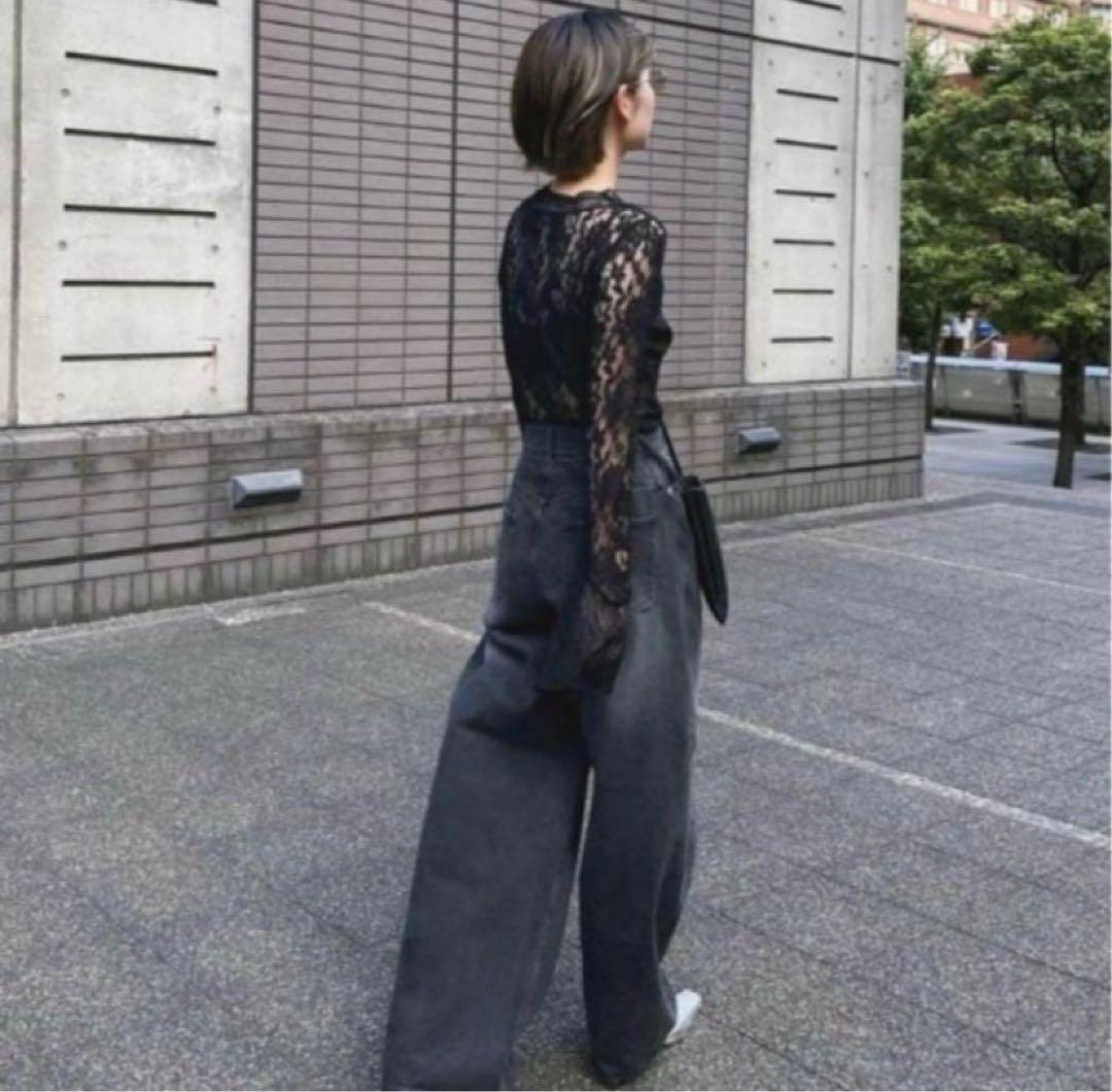 正規品COMBINATION LACE TOP　AMERI vintage