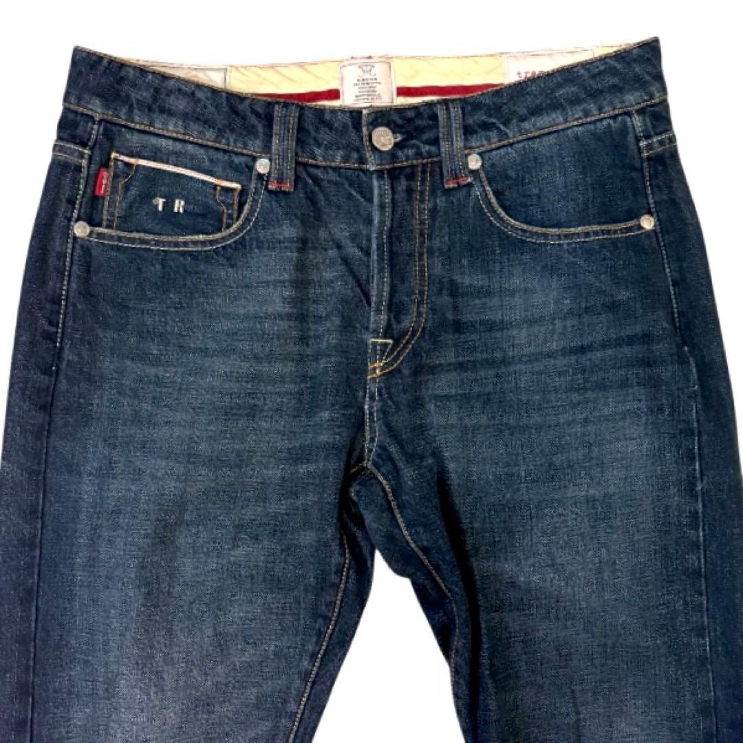 Tramarossa トラマロッサ デニム32濃紺 ボタンフライ イタリア赤ミミ