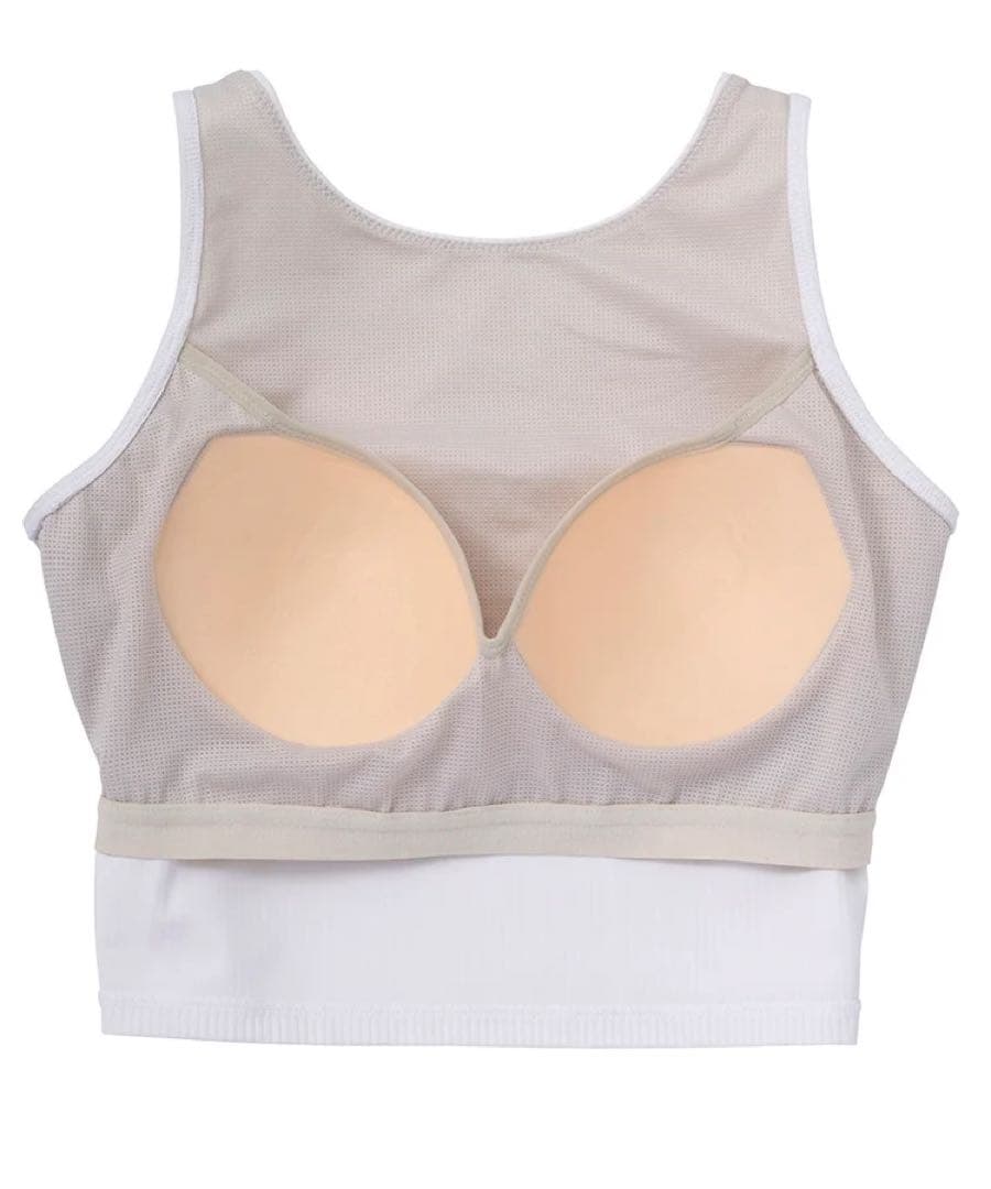 【SUKALA】ベーシックリブショートタンクトップ　S