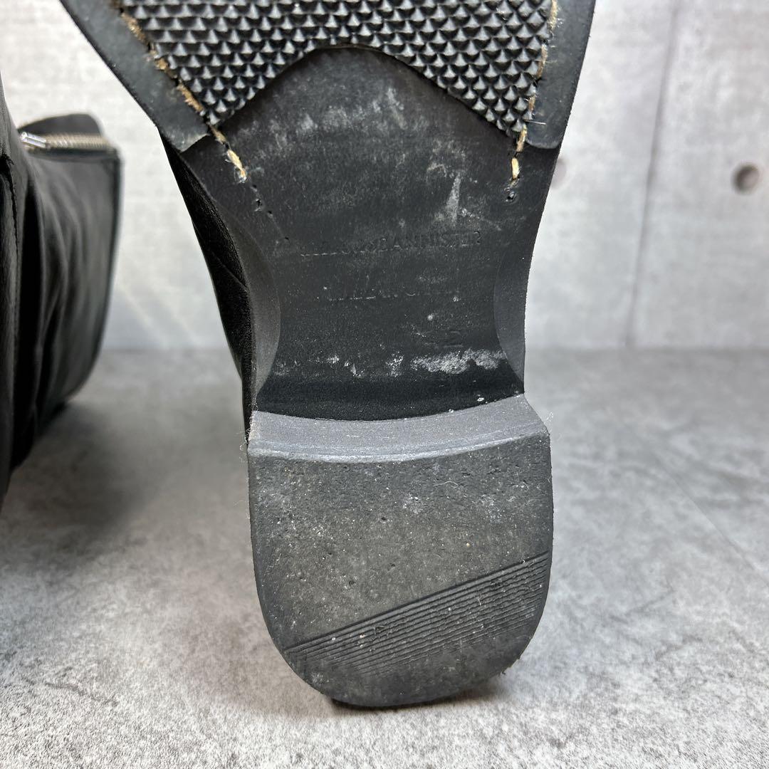 【alfredo BANNISTER】zip work boots/Y2K/2層