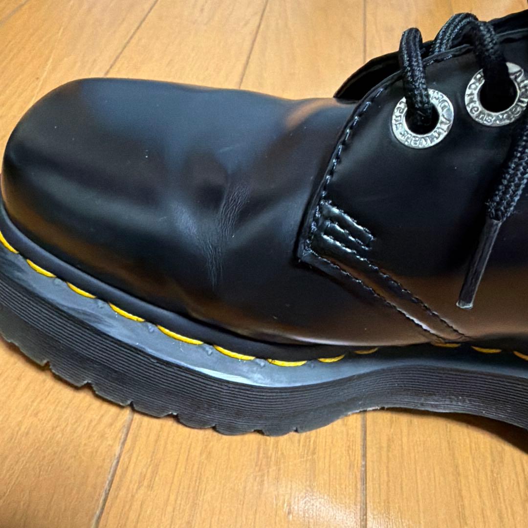 Dr. Martens ブラック 厚底ローファー