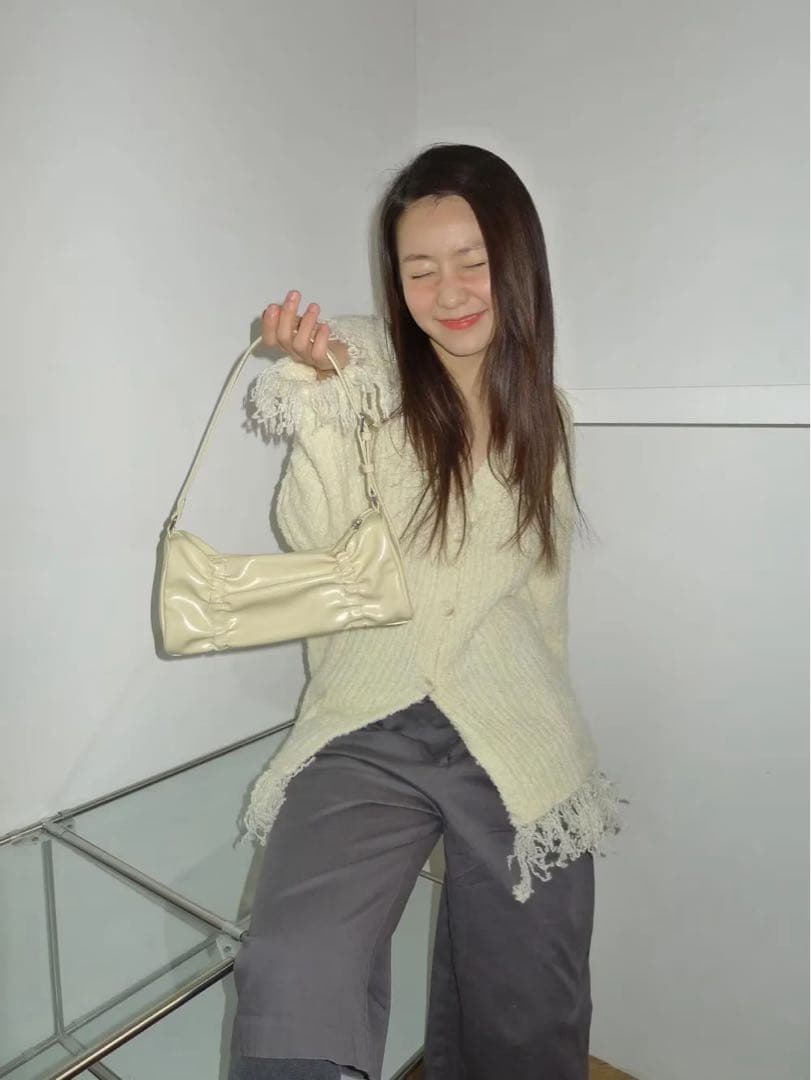 STAND OIL プリーツバッグ　PLEATS BAG Butter