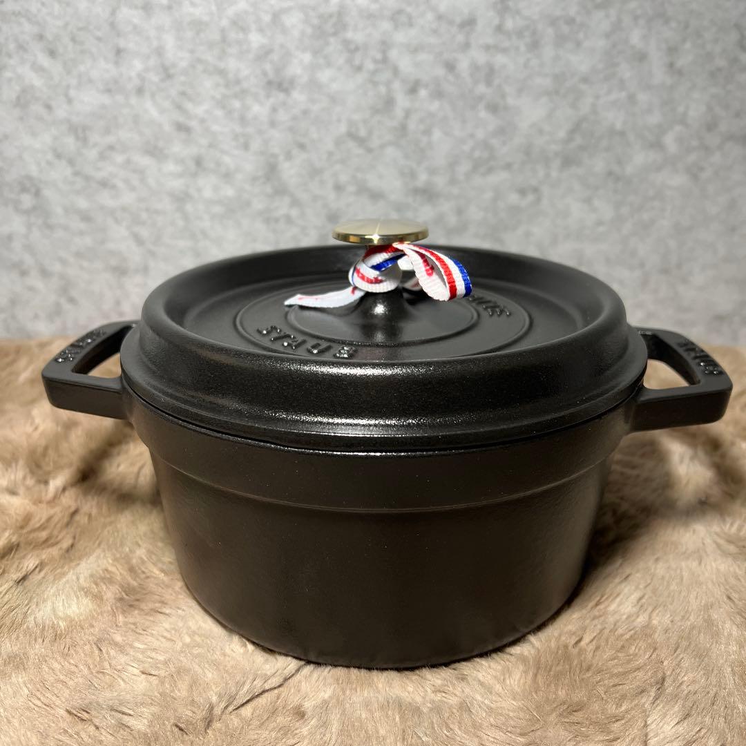staub ストウブ ピコ ココット ラウンド ブラック 20cm IH対応