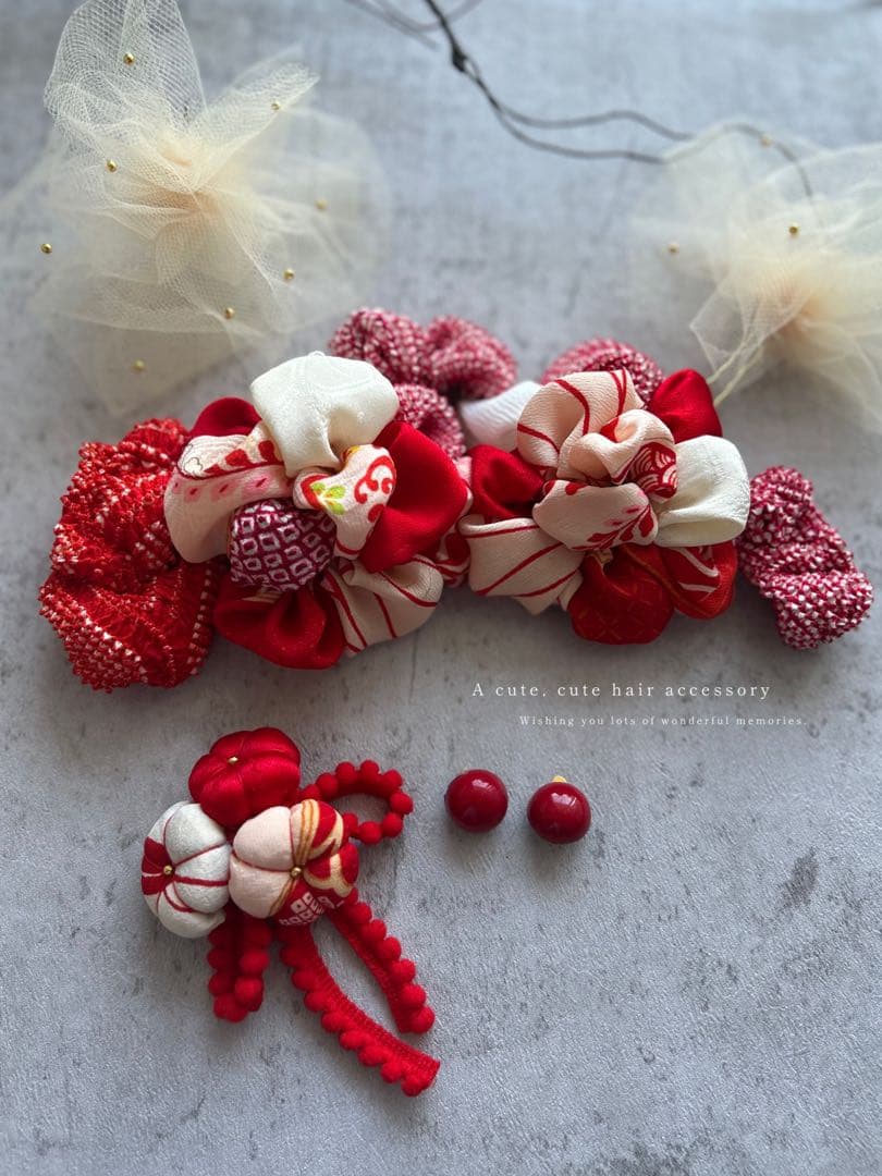 mauve様order 七五三髪飾り　ヘッドドレス