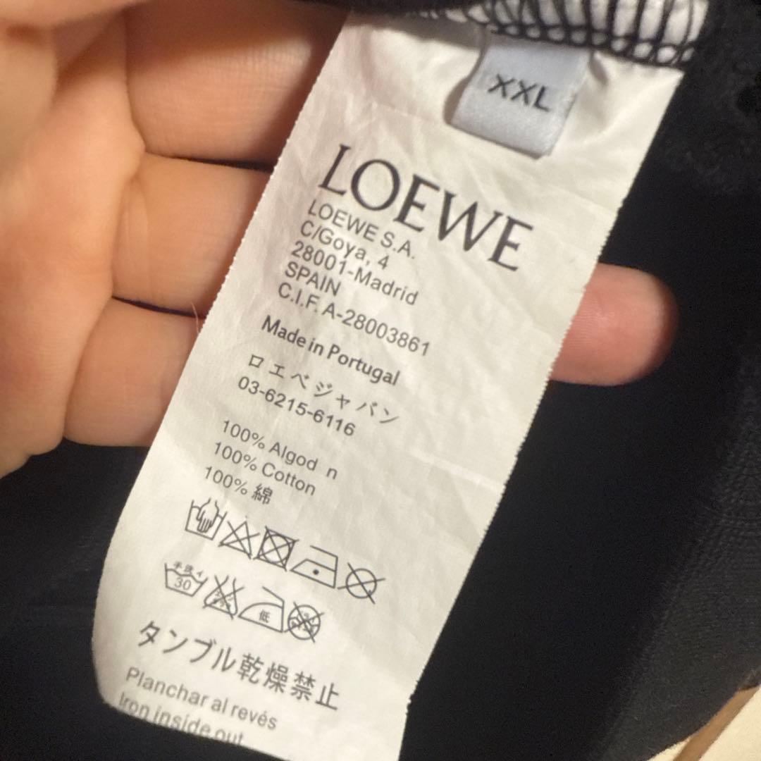 LOEWE ブラック トレーナー