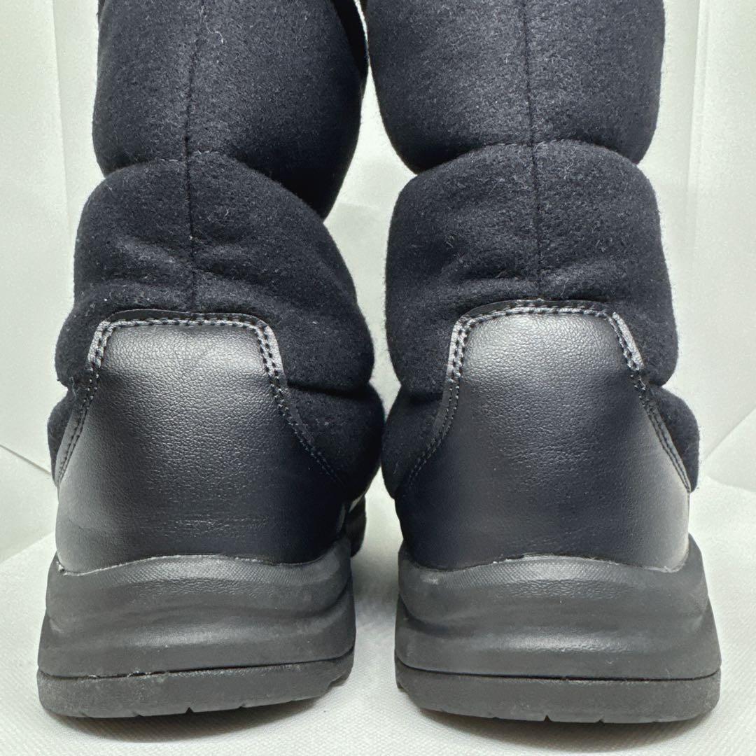 美品 THE NORTH FACE ヌプシ ブーティ ウールV 防寒ブーツ 黒