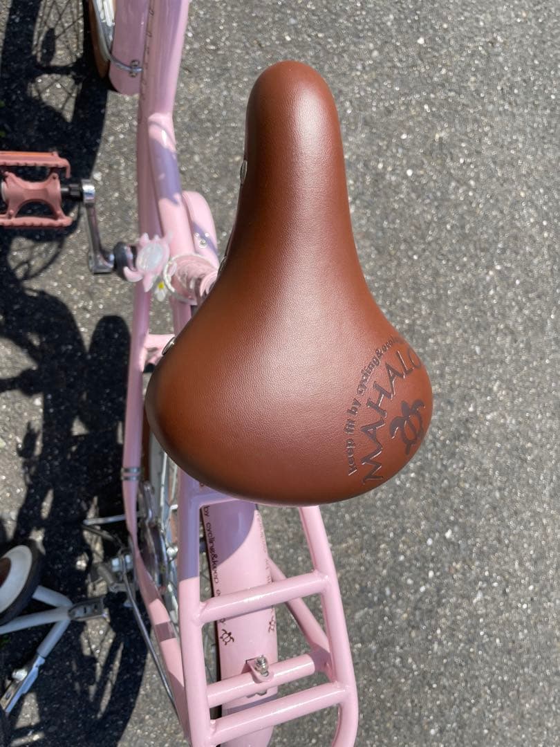 【引き取り限定】18インチ子供用自転車 ピンク