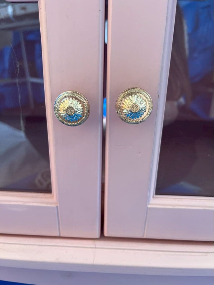 ロココ調ローボード（ピンク） テレビ台 アンティーク