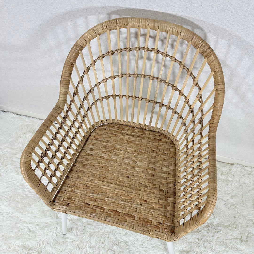 IKEA　イケア NILSOVE ニルソーヴェ チェア　ラタン　椅子