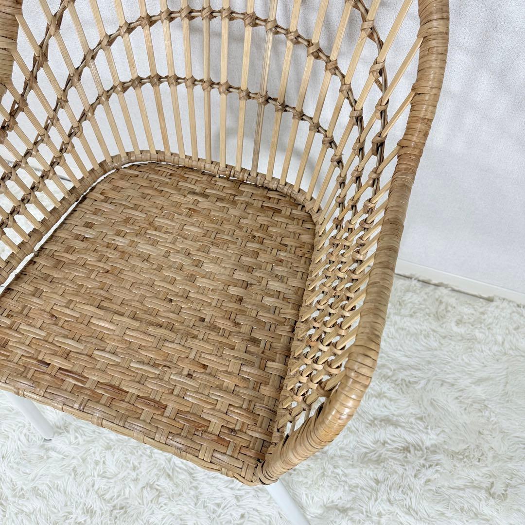 IKEA　イケア NILSOVE ニルソーヴェ チェア　ラタン　椅子