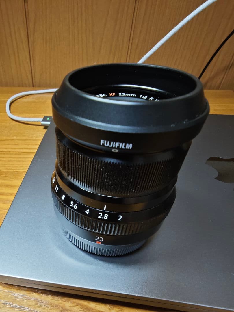 フジノンレンズ XF23mmF2 R WR　ブラック