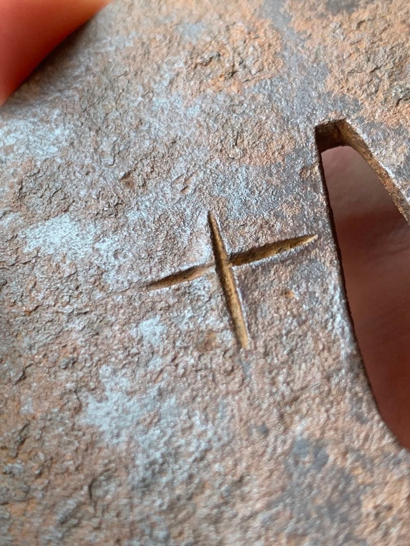 隠れキリシタン　鍔　日本刀　鐔　隠れ切支丹　潜伏　十字架　江戸時代　勾玉　根付