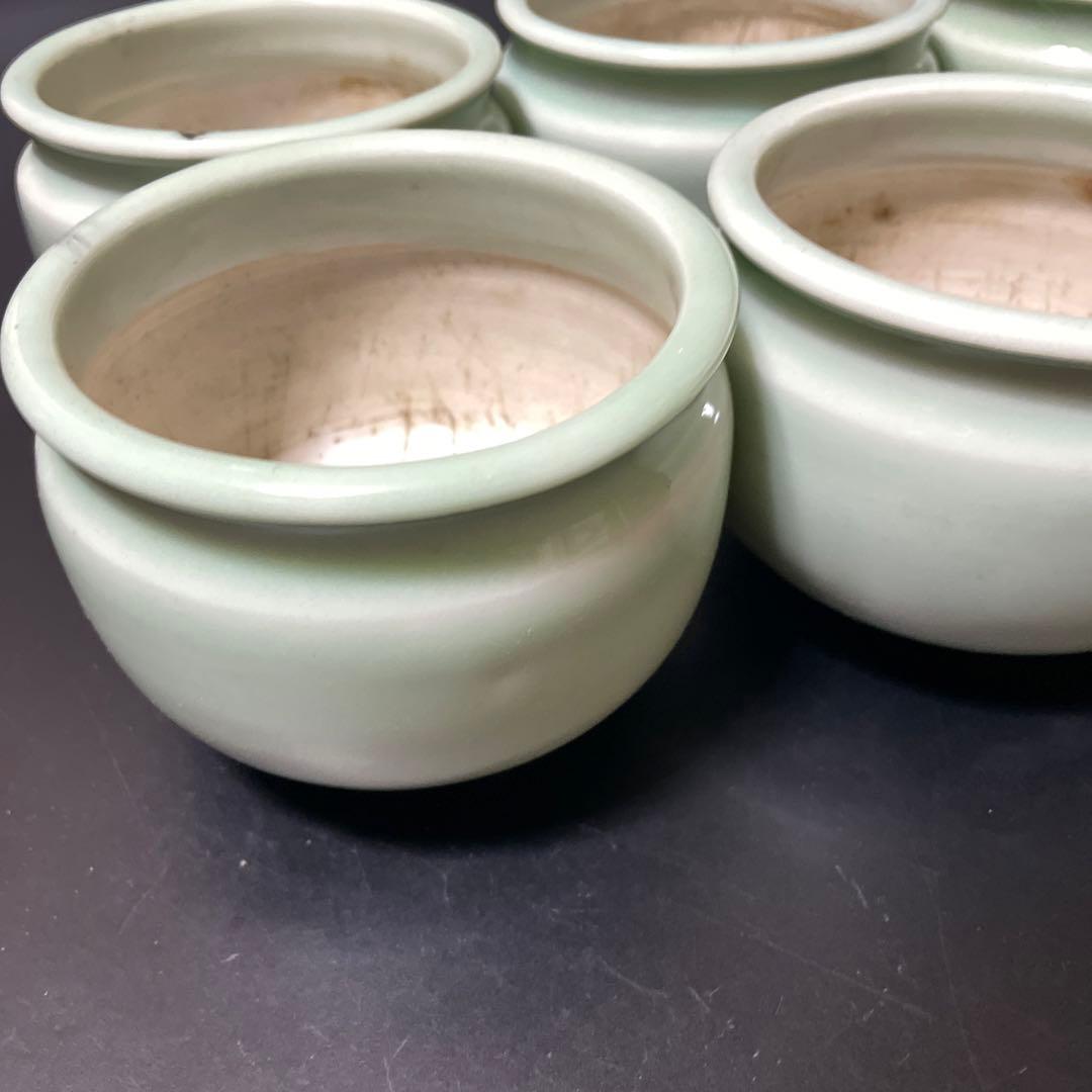 明治時代　桑の木の煙草盆　6組　共箱付き