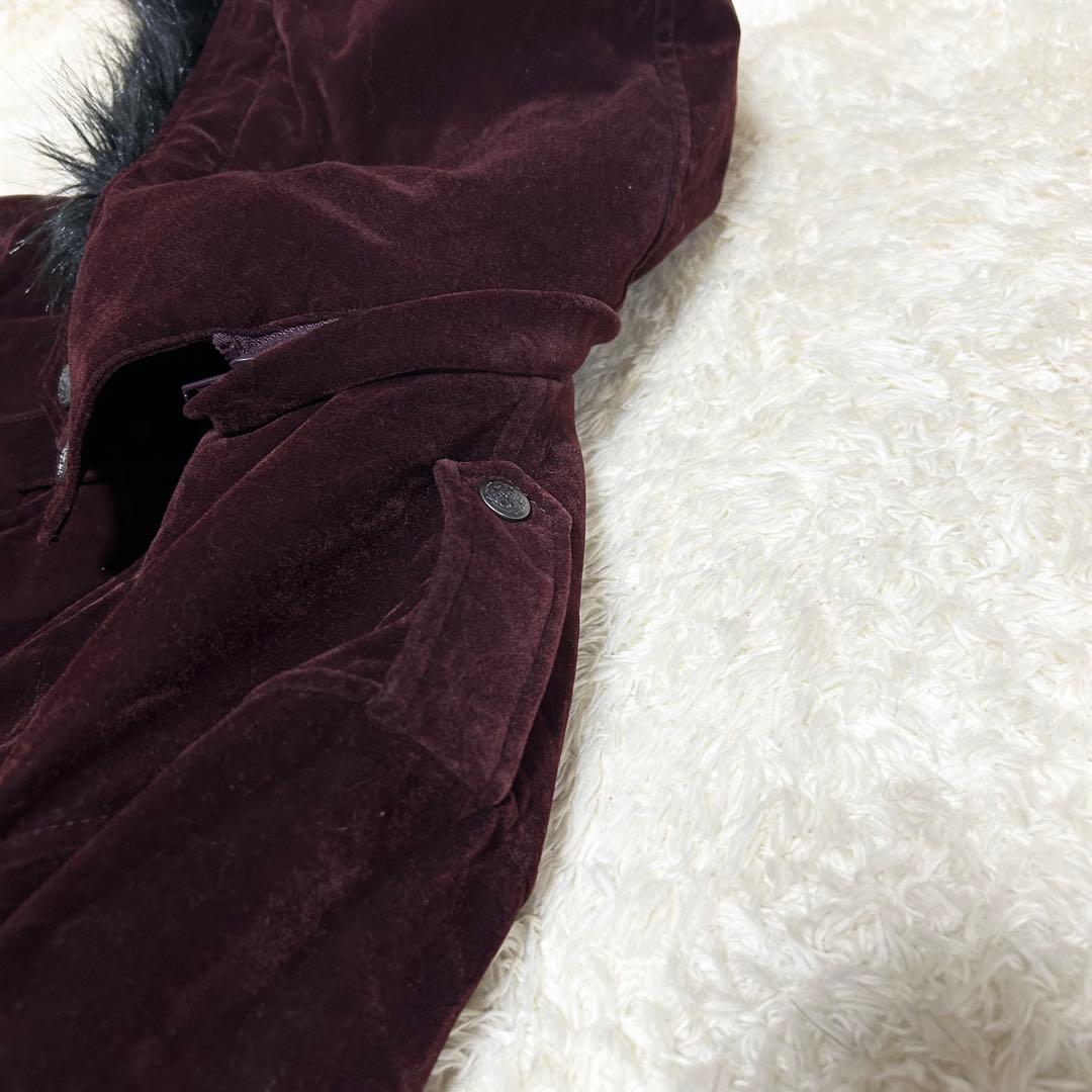 y2k ベロアコート お兄系 ギミック Alpha Magic 3way 中綿