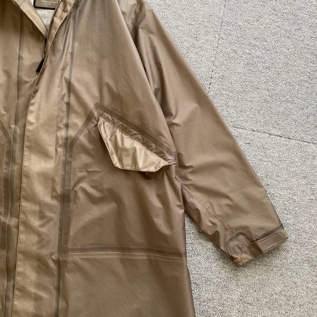 【中古美品】Sサイズ モッズコート ノースフェイス カーキ フード付き