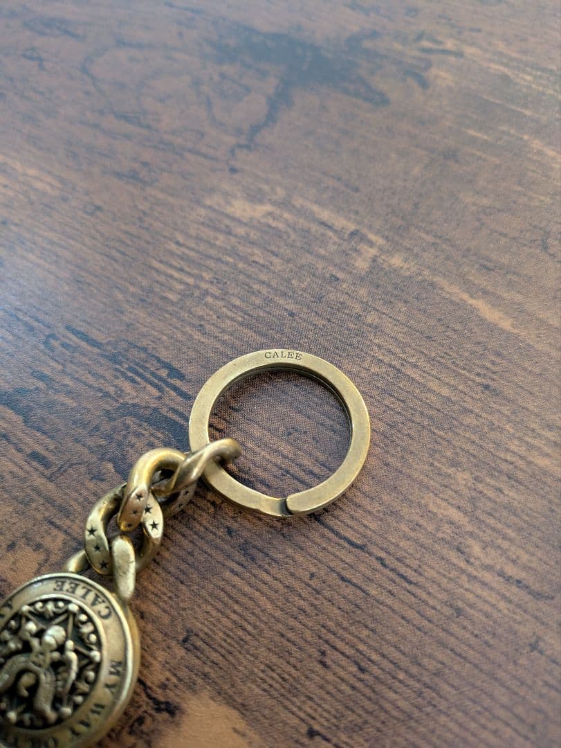 CALEE 真鍮 キーチェーン