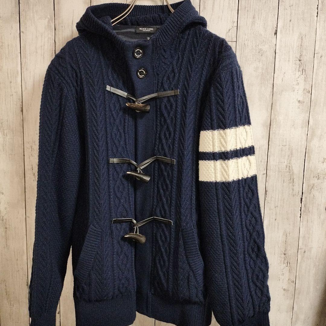 【お取り置き】BLACK LABELCRESTBRIDGE ケーブルニット3