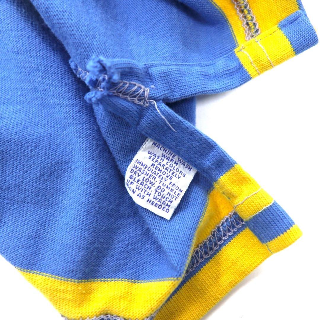 POLO BY RALPH LAUREN USA製 ボーダー ラガーシャツ L