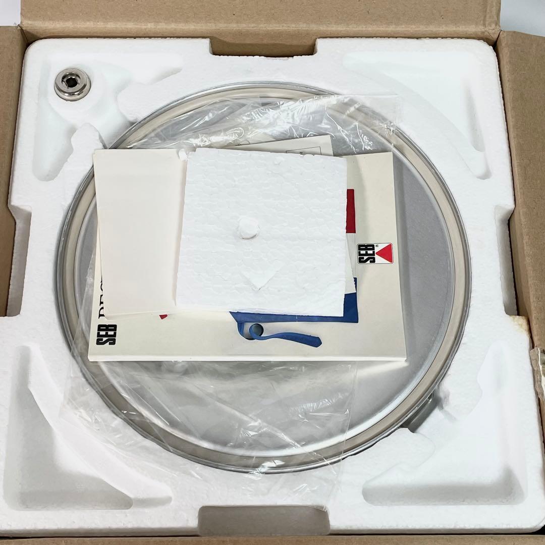 【未使用】SEB　セブ　フランス製　圧力鍋　圧力なべ　厚手アルミ製　6L