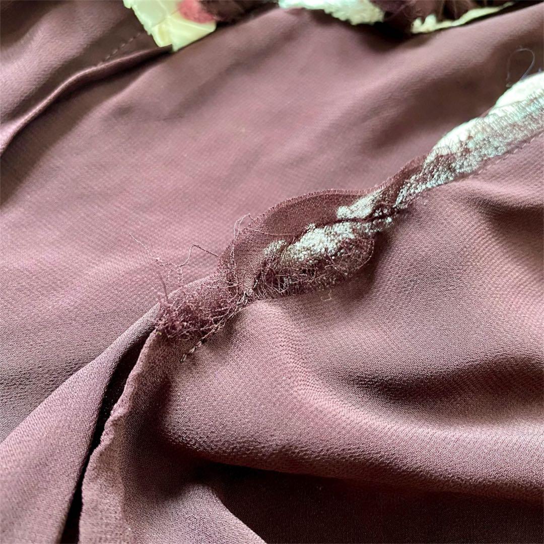 トリコ コムデギャルソン スパンコール装飾ワンピース