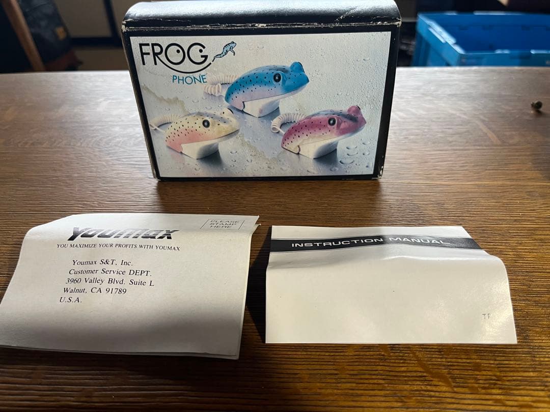 FROG PHONE フロッグフォン　珍品　1980年代　レトロ