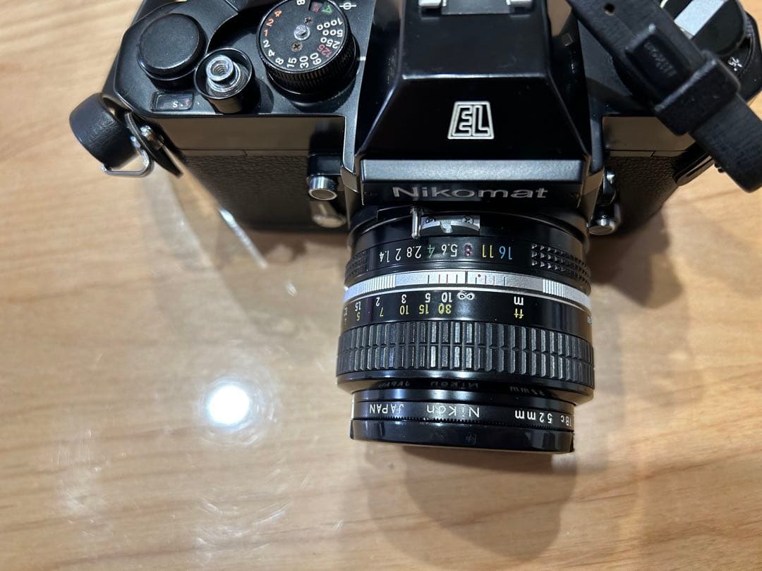 美品　NIKON Nikomat EL ブラック 　動作良好