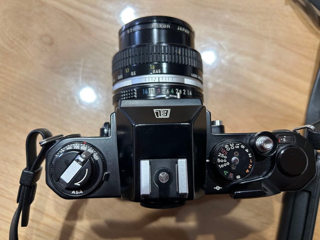 美品　NIKON Nikomat EL ブラック 　動作良好