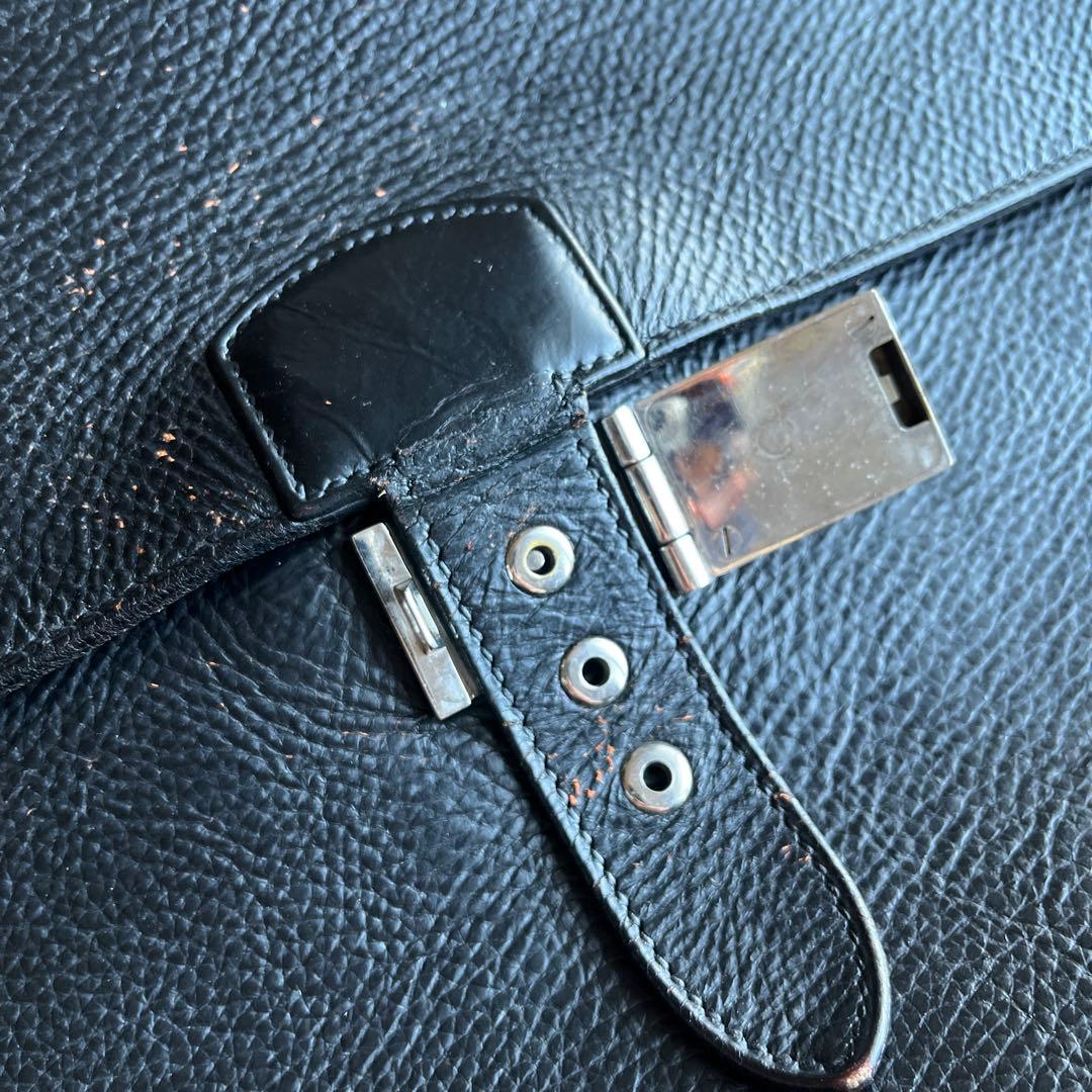 最終値下げ、HERMES サックアデペッシュ ビジネスバッグ