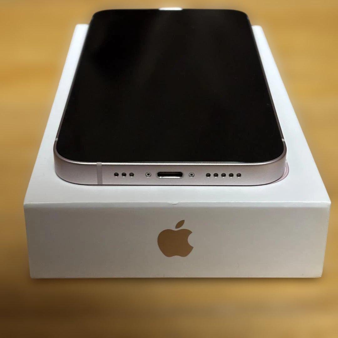 美品 Apple iPhone13 128GB ピンク SIMフリー