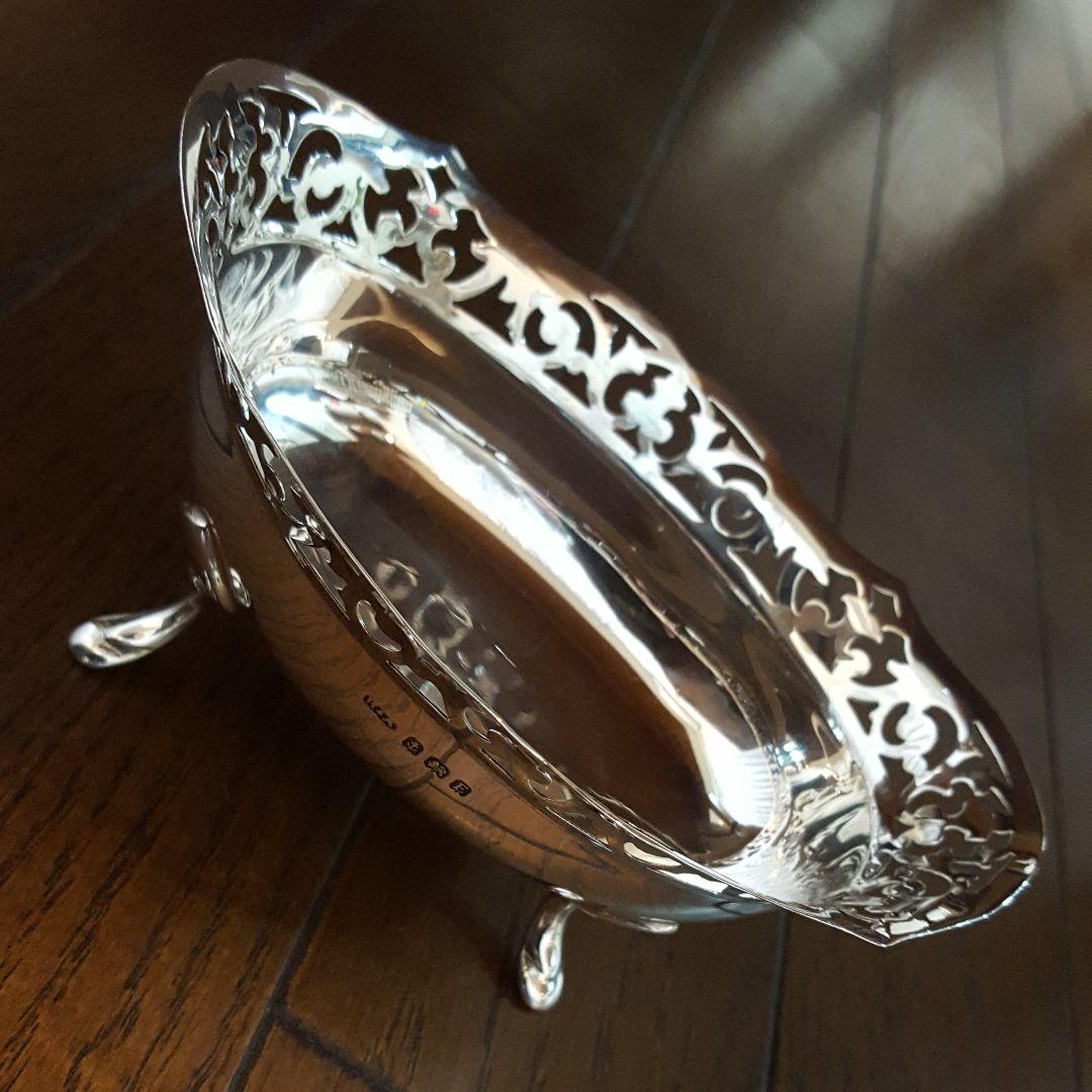 エレガントな純銀コンポート♡英国アンティーク