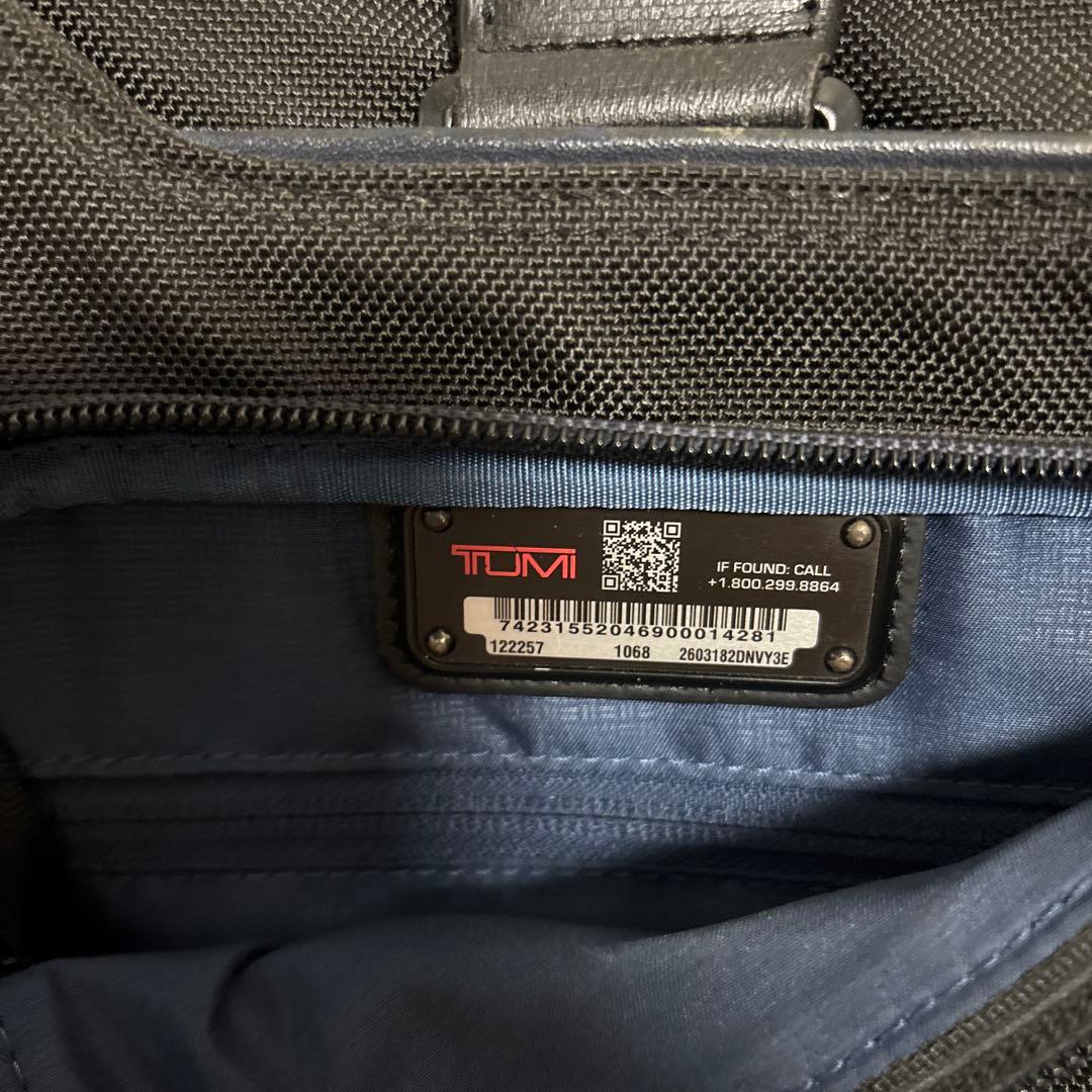 TUMI トゥミ ALPHA3 3way ビジネスバッグ ネイビー 黒