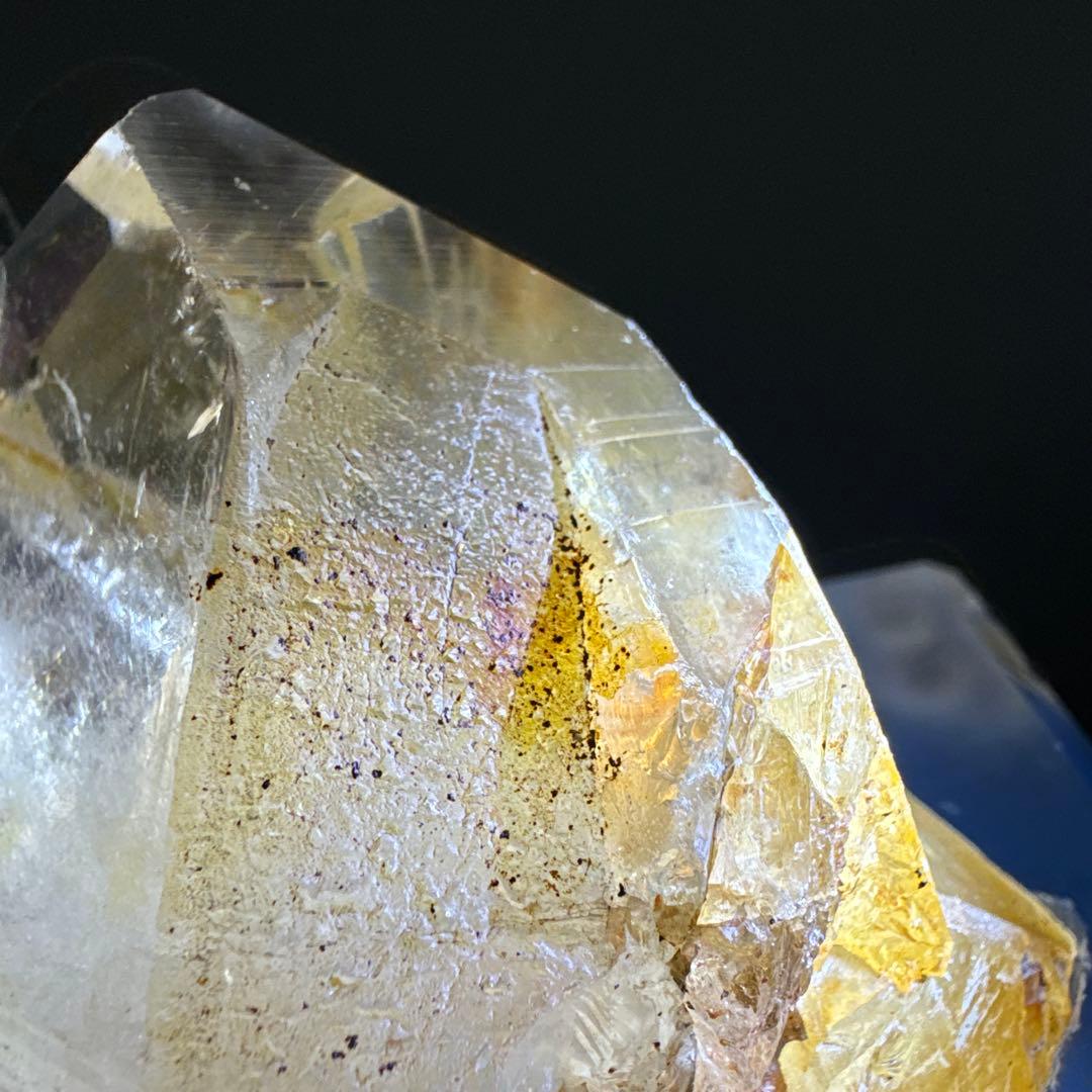 【極上品】レムリアン水晶 ゴールド系 原石 コロンビア産