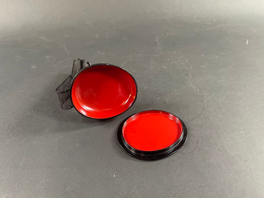 1 最終値下げ　祥雲 冠 香合 漆器 二重箱 共箱 乾漆