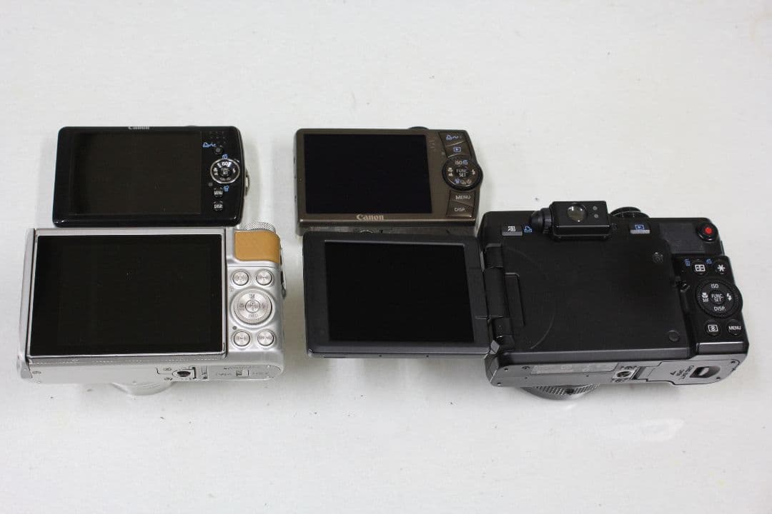 キヤノン / Canon コンパクトデジタルカメラ ４台