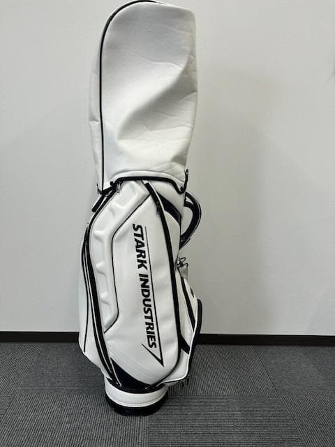 MARVEL STARK INDUSTRIES ホワイトキャディバッグ　9.5型