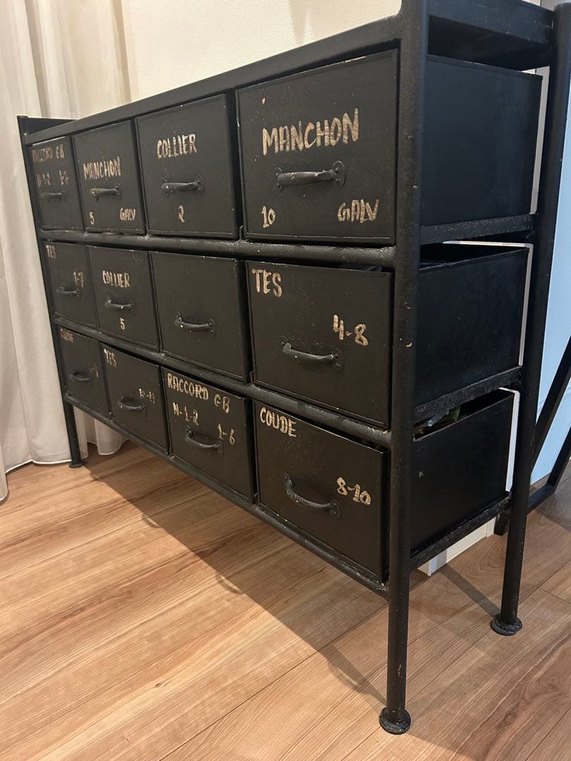 廃盤品　ギデル12ドロワー　チェストワイド