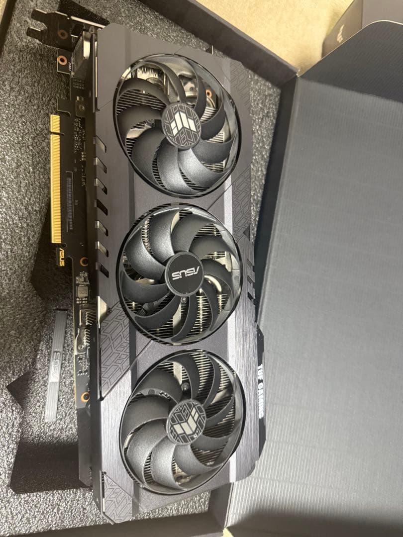 Green　ASUS TUF RTX 3080 OC 10GB