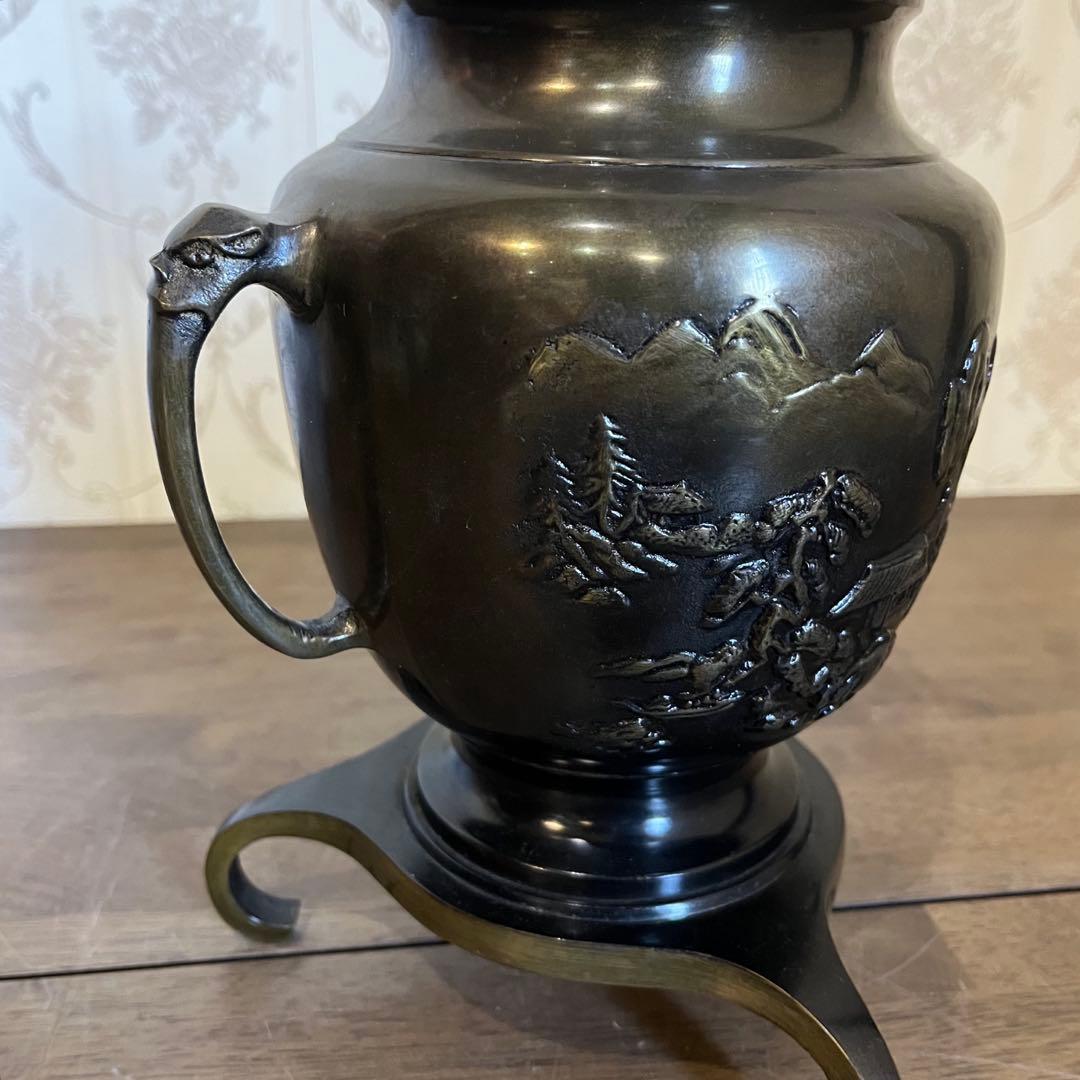 【アンティーク】薄端 うすばた 花器 花差し 華道具 古道具 古民家 蔵出し