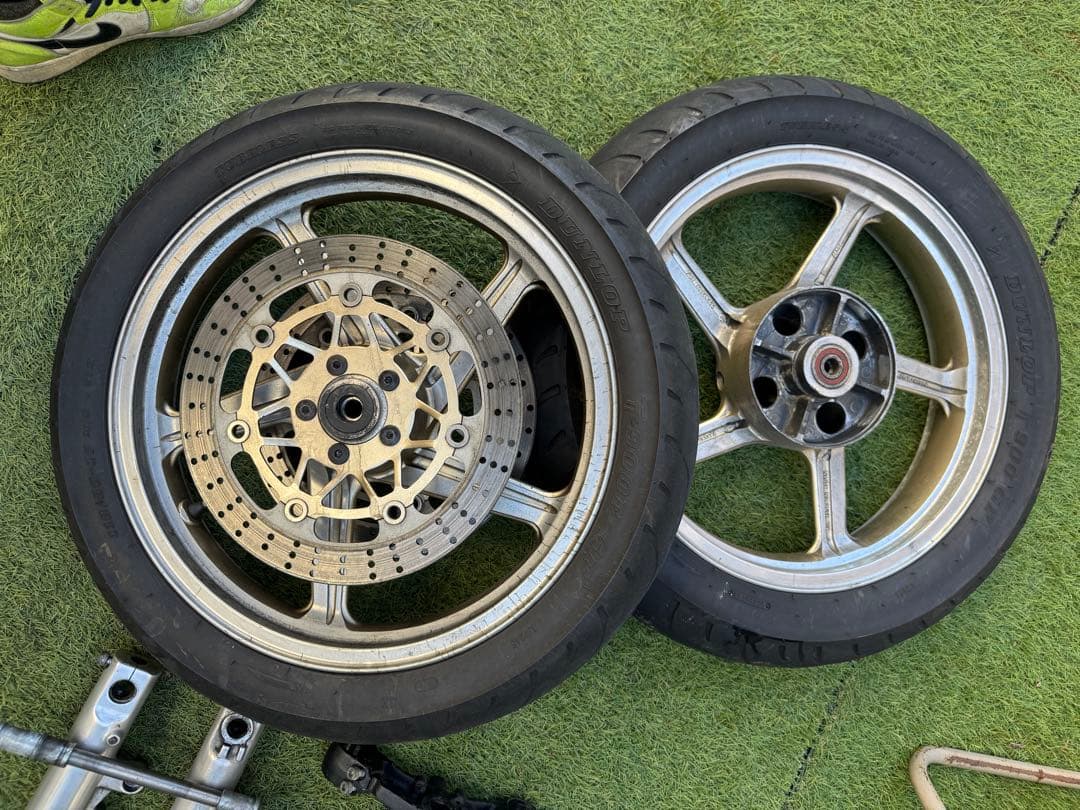 実働車外し ゼファー400 C6足廻り一式