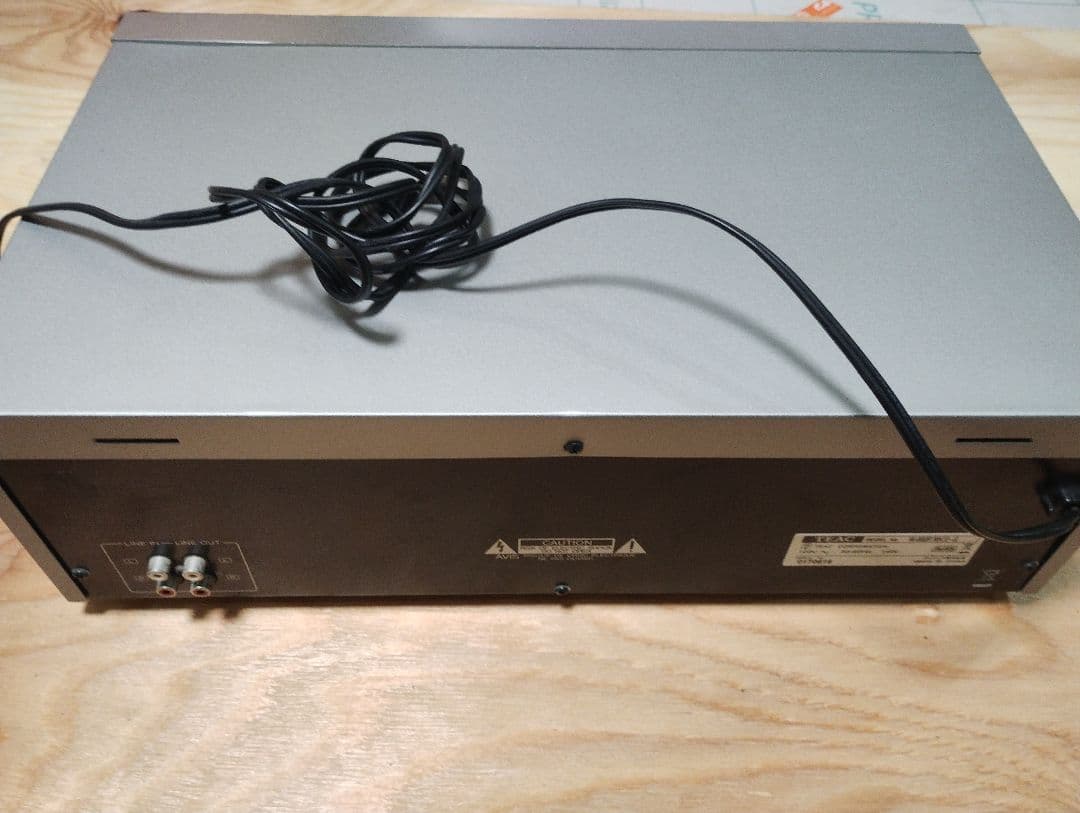 動作◎ TASCAM TEAC ダブルカセットプレーヤー　ダブルカセットデッキ