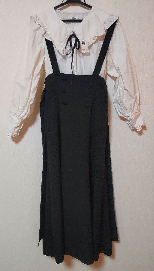 プロセカ ZOZOTOWN コラボ ビックカラーブラウスジャンパースカートセット